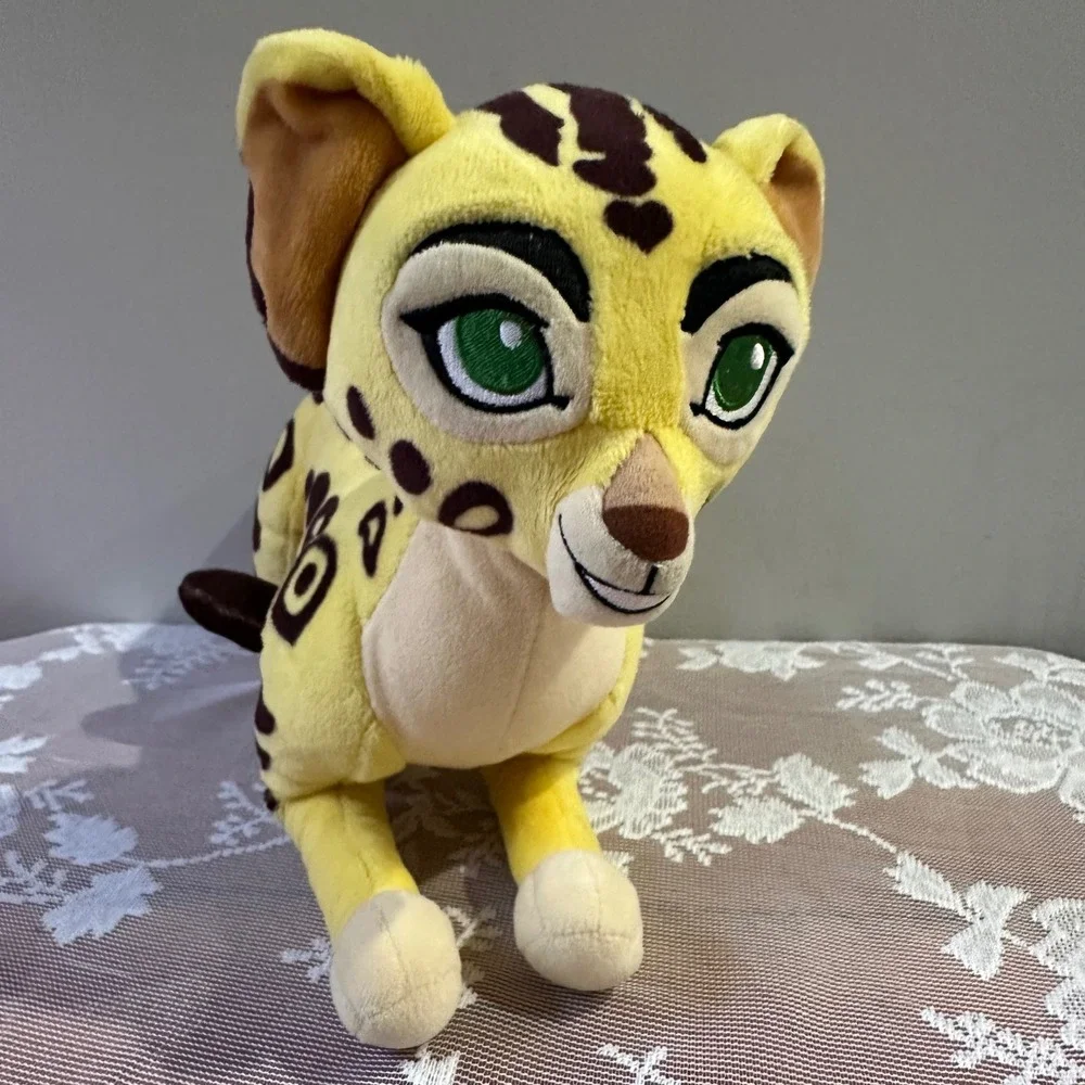 Disney Store The Lion Guard‎ Kion Plush Stuffed Animal Yellow Spotted Cub